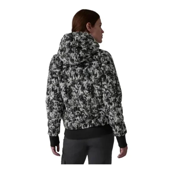 Athleta XXS Glacier Black Tugga Sherpa Hoodie - Picture 2 of 8